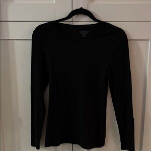 Old Navy Classic Black Long Sleeve Tee